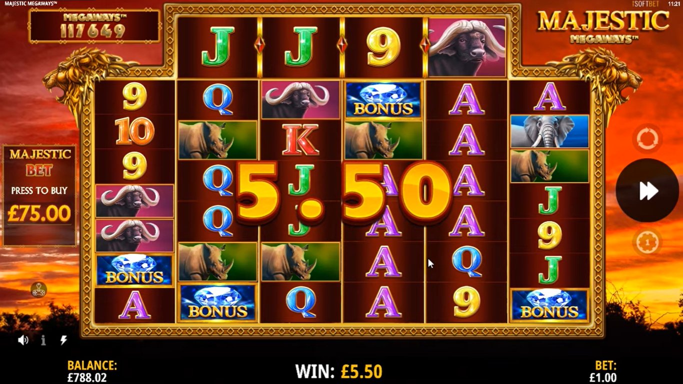 Majestic Megaways Slot Slot Image in Demo - pic. 2