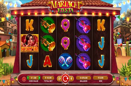 Mariachi Fiesta Slot Logo