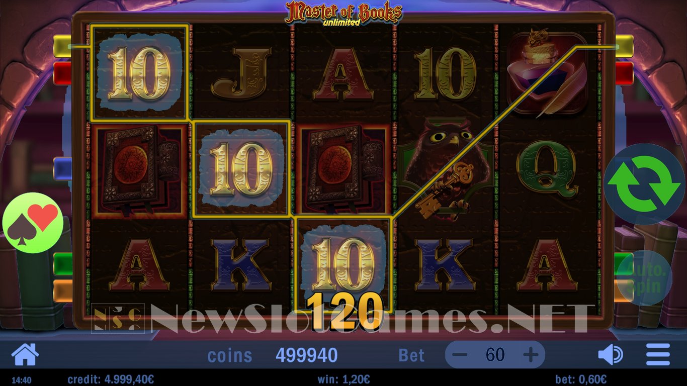 Master of Books Unlimited Slot Slot Image in Demo - pic. 2