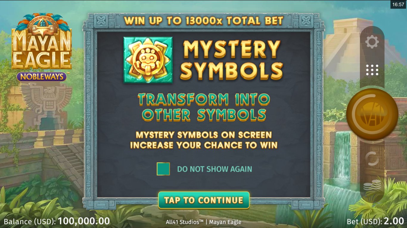 Mayan Eagle Slot Demo Image