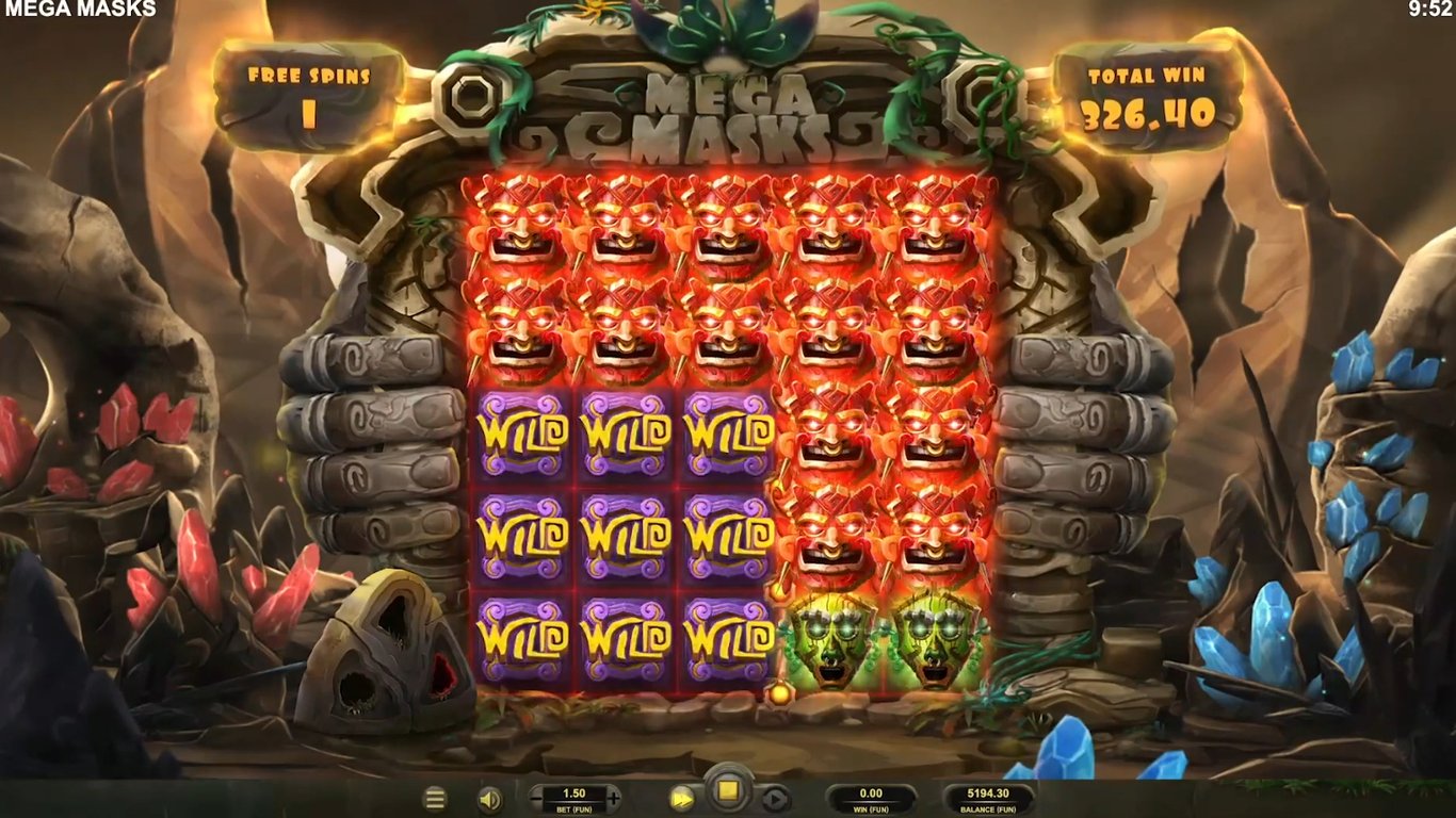 Mega Masks Slot Slot Image in Demo - pic. 3