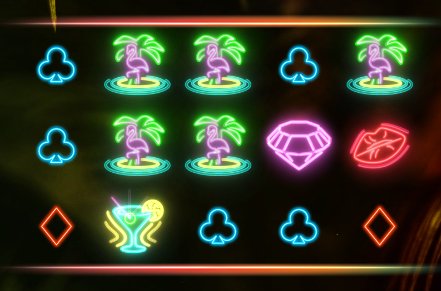 Miami Glow Slot Icon