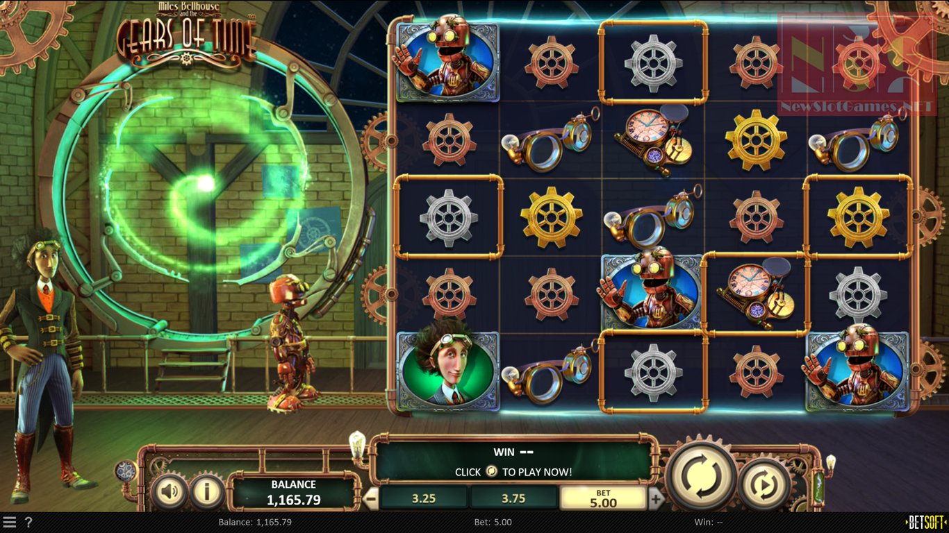 Miles Bellhouse and the Gears of Time Slot Slot Image in Demo - pic. 2