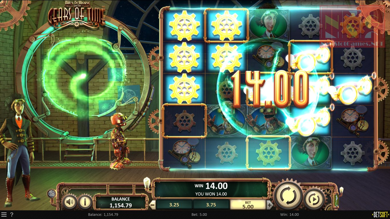 Miles Bellhouse and the Gears of Time Slot Slot Image in Demo - pic. 3