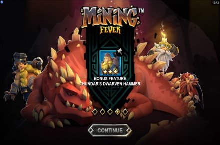 Mining Fever Slot Logo