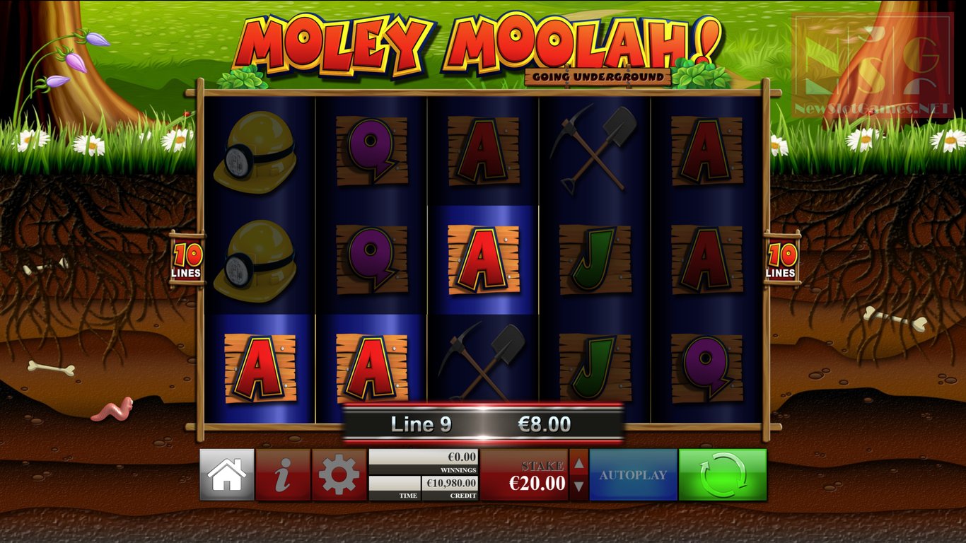 Moley Moolah Slot Slot Image in Demo - pic. 2