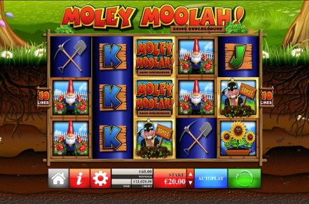 Moley Moolah Slot Logo
