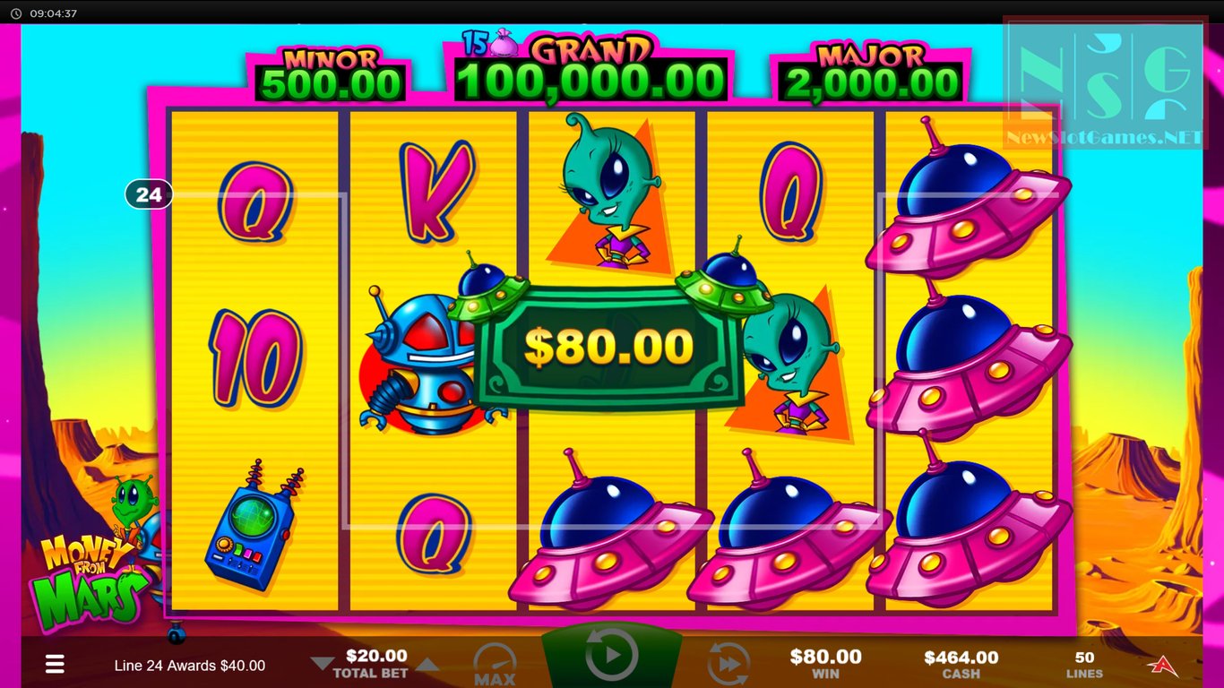 Money From Mars Slot Slot Image in Demo - pic. 3