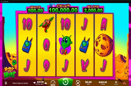 Money From Mars Slot Icon