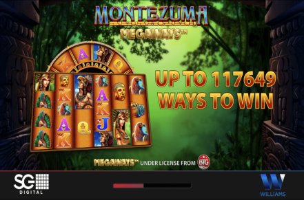 Montezuma Megaways Slot Logo