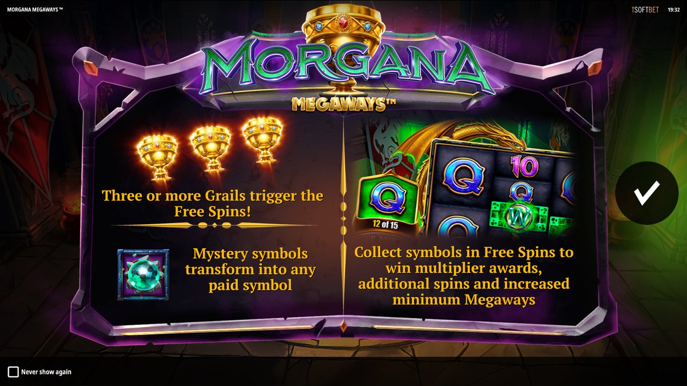 Morgana Megaways Slot Demo Image