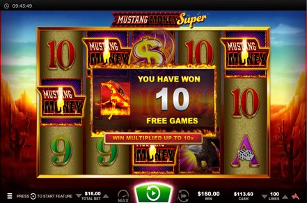 Mustang Money Super Slot Icon