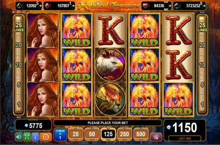 Mythical Treasure Slot Logo