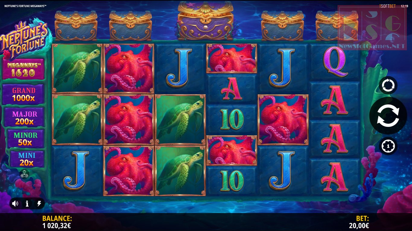 Neptunes Fortune Megaways Slot Slot Image in Demo - pic. 2