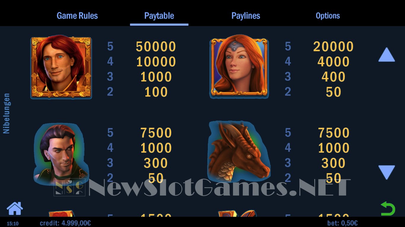 Nibelungen Slot Slot Image in Demo - pic. 6