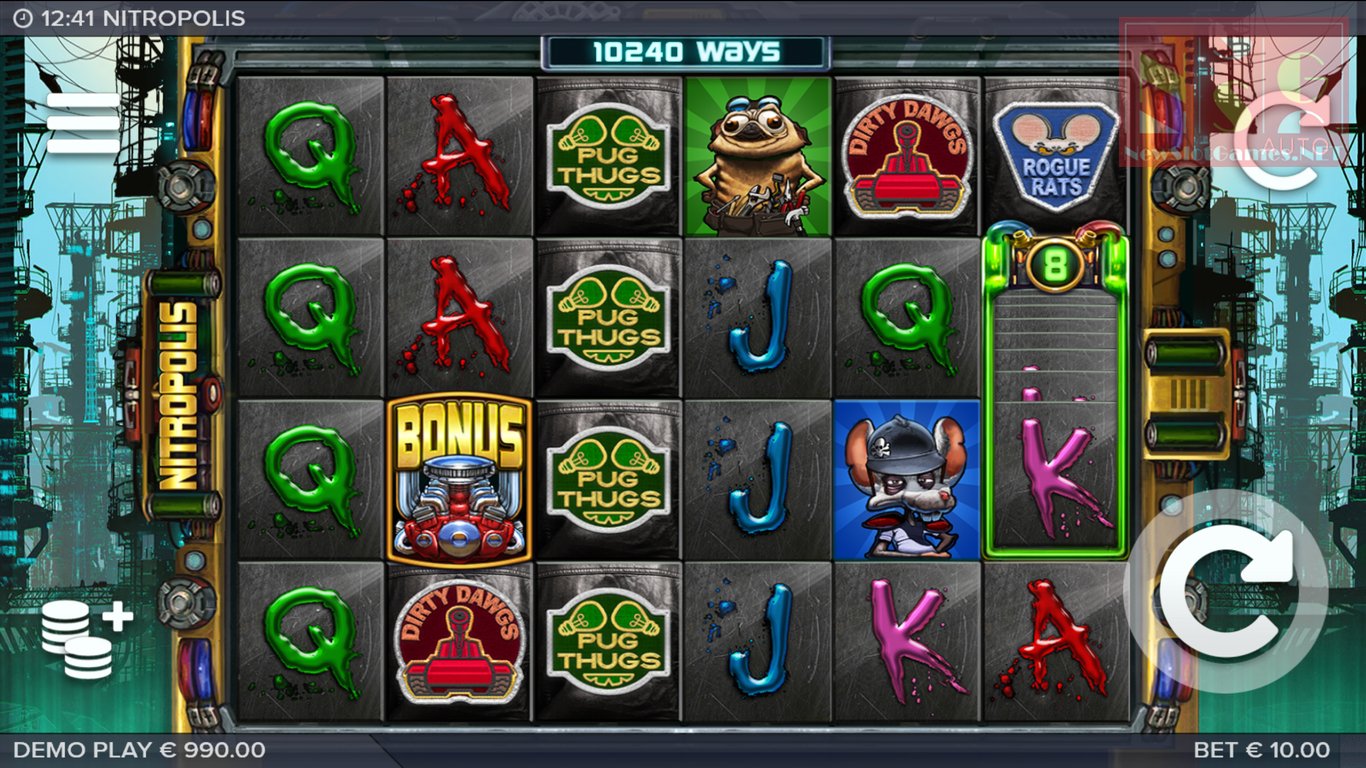 Nitropolis Slot Demo Image