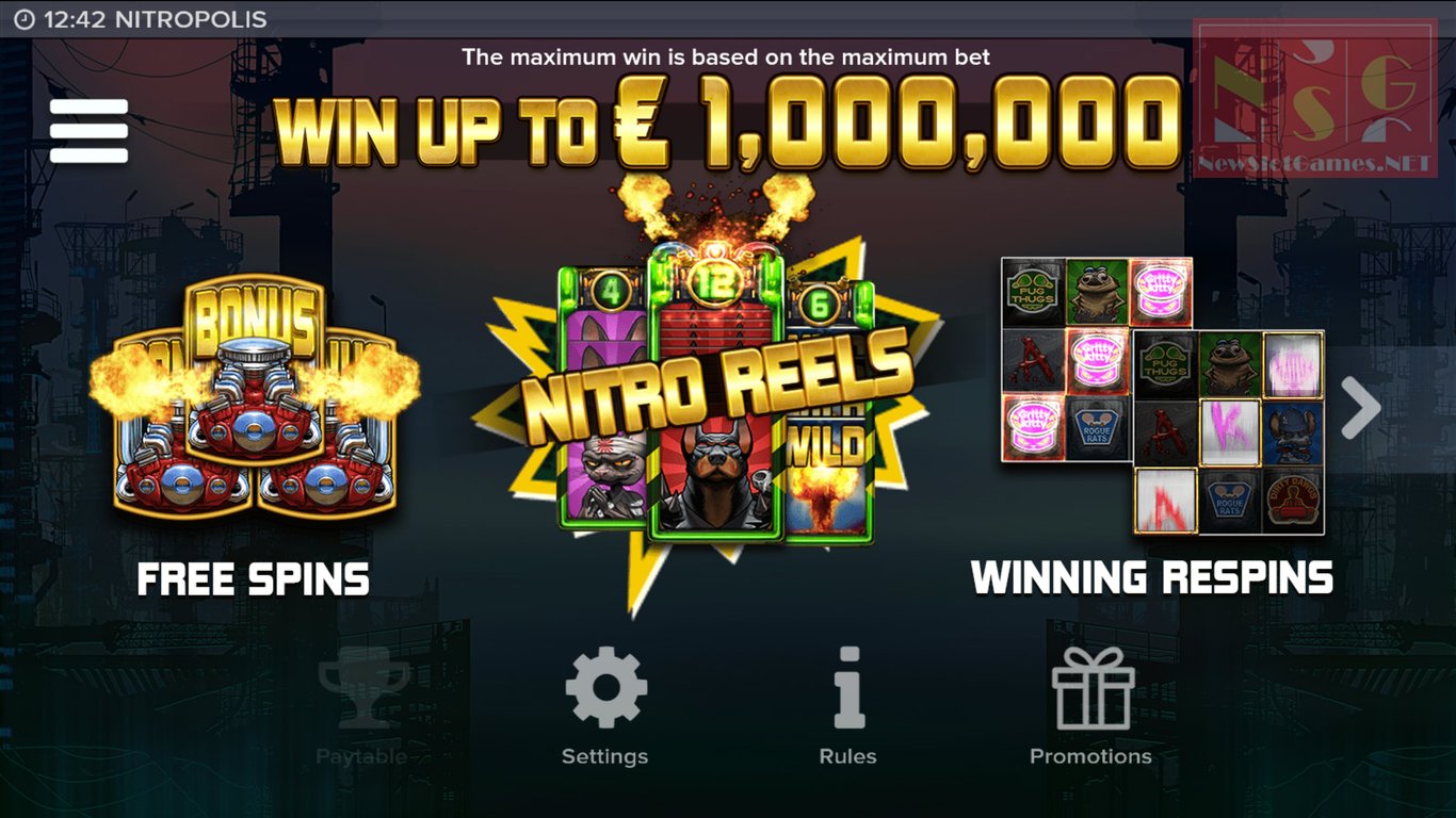 Nitropolis Slot Slot Image in Demo - pic. 2