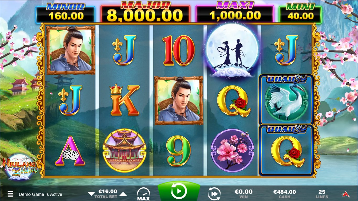 Niulang and Zhinu Slot Demo Image
