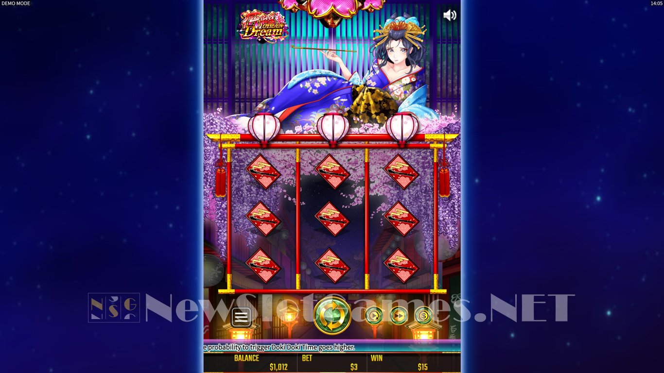 Oiran Dream Slot Slot Image in Demo - pic. 2