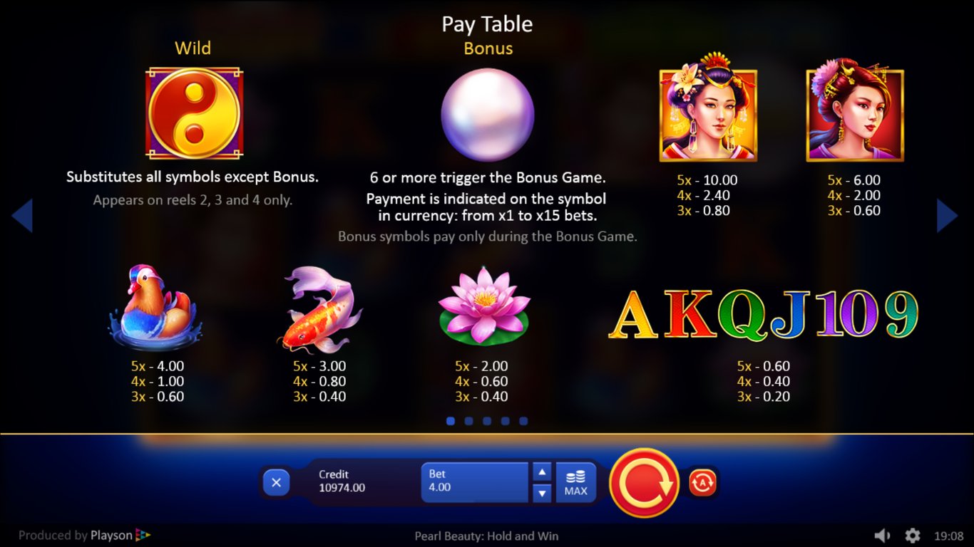 Pearl Beauty Slot Slot Image in Demo - pic. 3