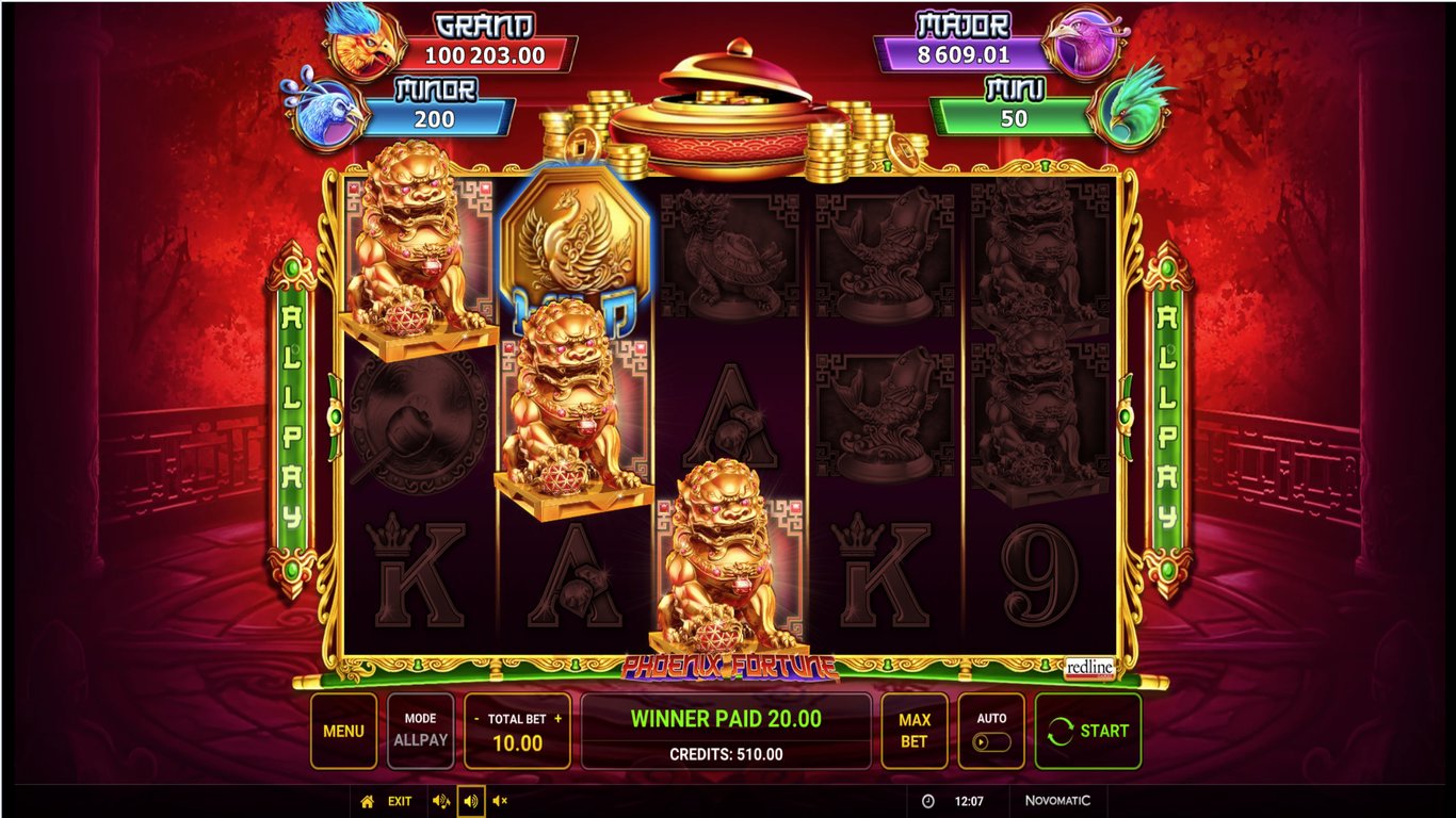 Phoenix Fortune Slot Slot Image in Demo - pic. 3
