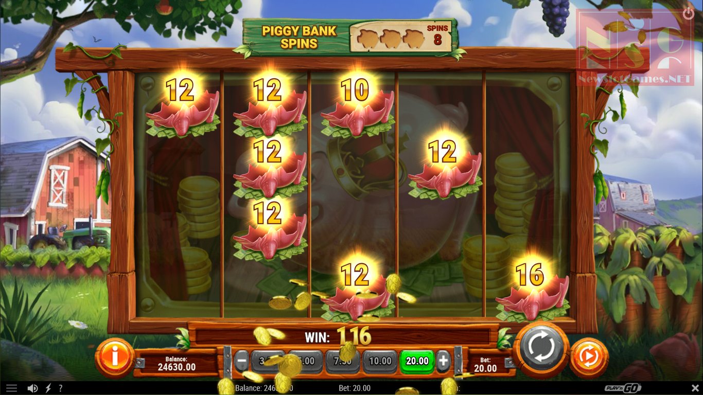 Piggy Bank Farm Slot Slot Image in Demo - pic. 3