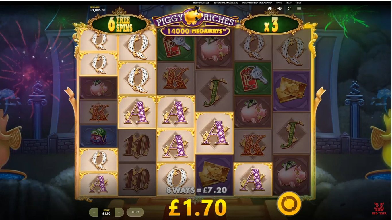 Piggy Riches Megaways Slot Slot Image in Demo - pic. 2