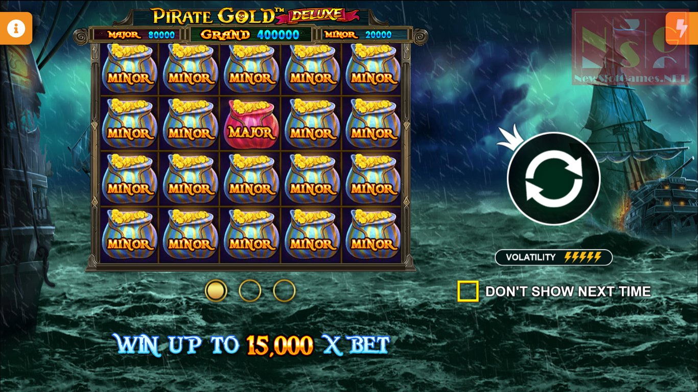 Pirate Gold Deluxe Slot Demo Image