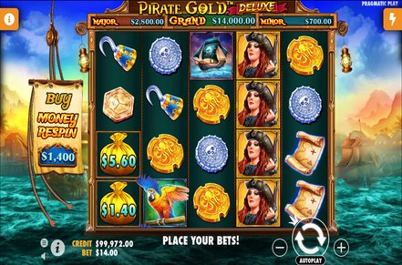 Pirate Gold Deluxe Slot Icon