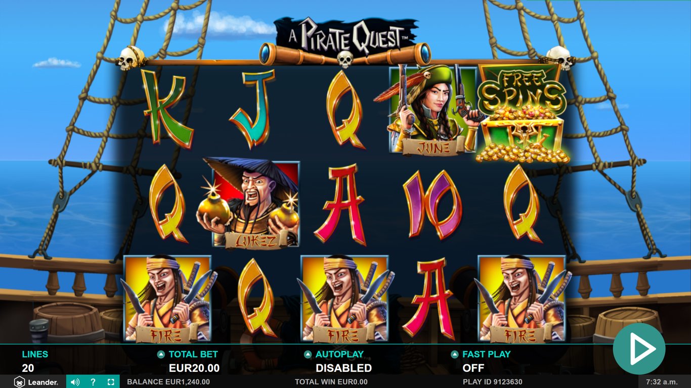 A Pirate Quest Slot Slot Image in Demo - pic. 2