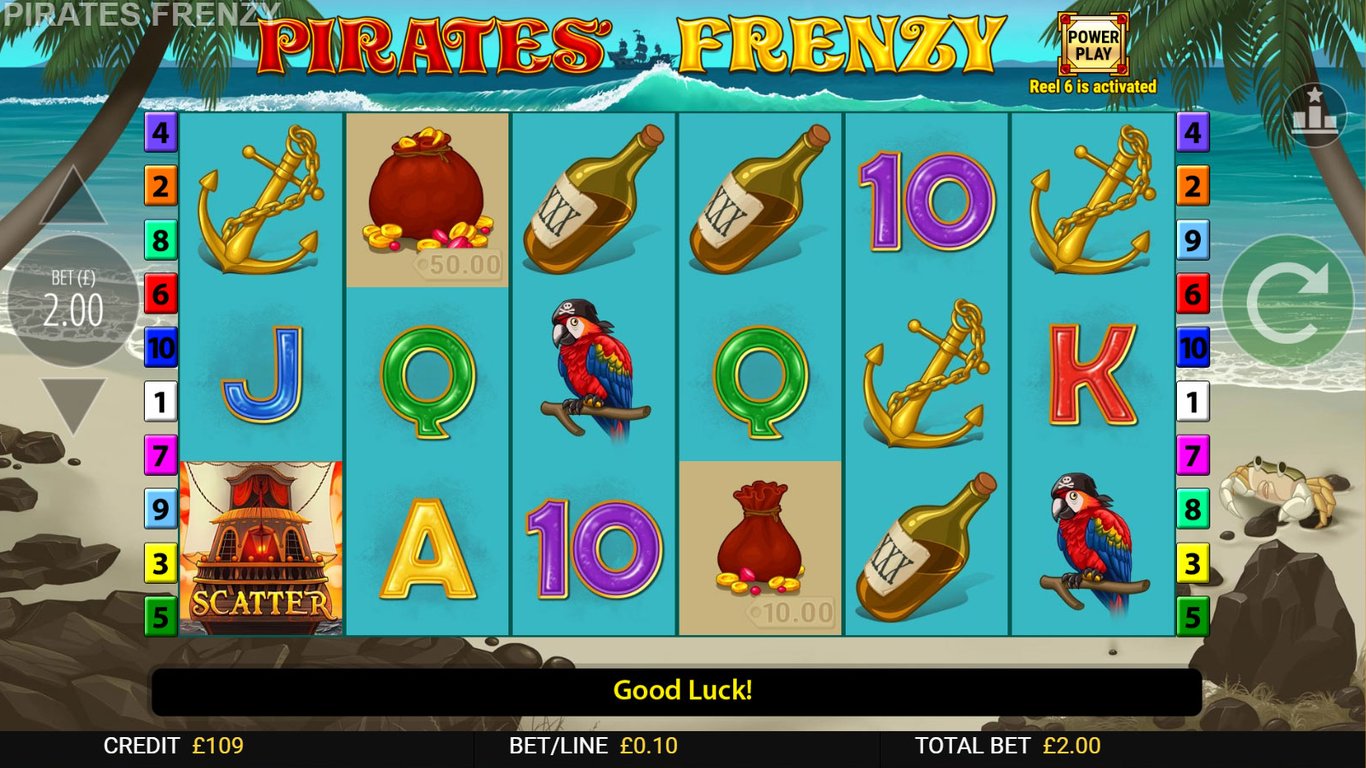 Pirates Frenzy Slot Demo Image