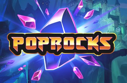 PopRocks Slot Logo