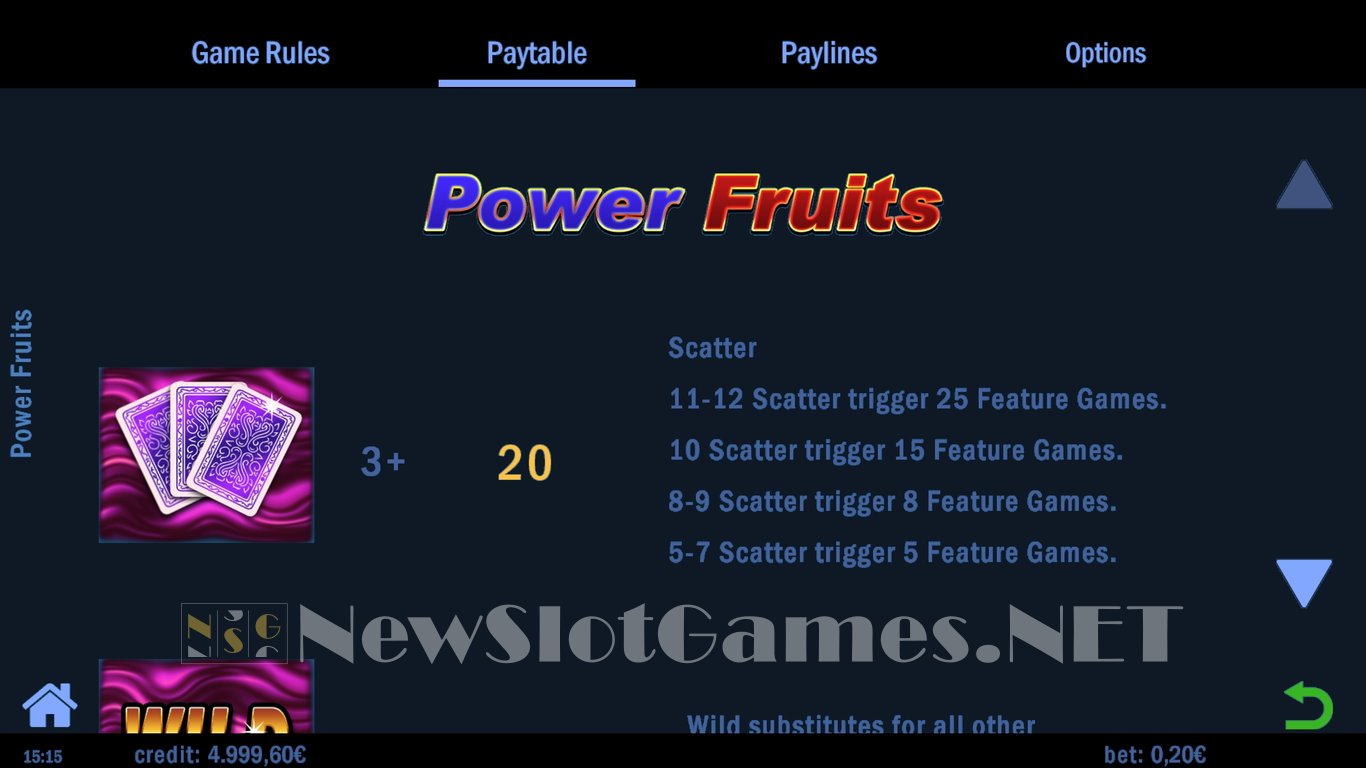 Power Fruits Slot Slot Image in Demo - pic. 4