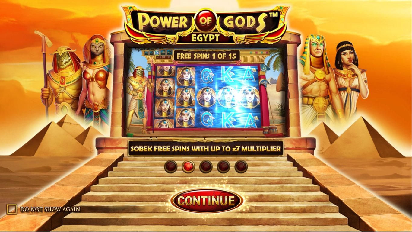 Power of Gods: Egypt Slot Demo Image