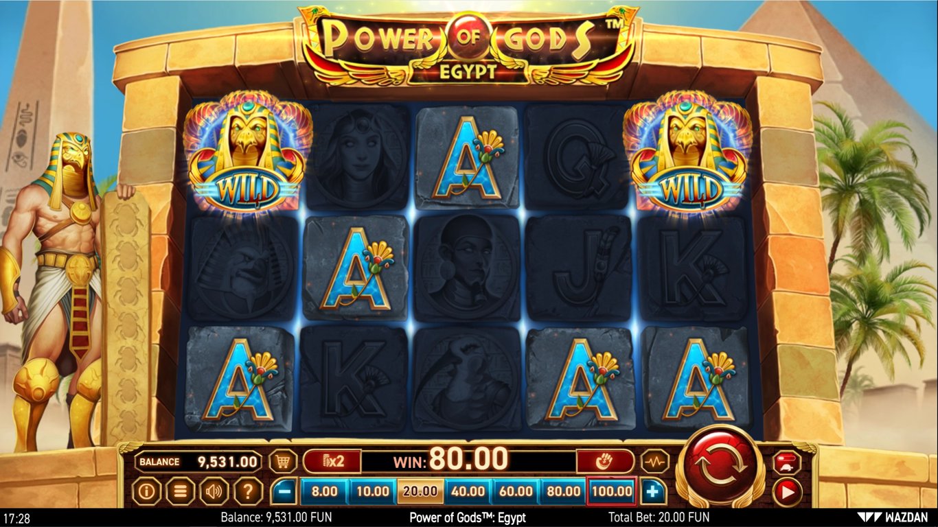 Power of Gods: Egypt Slot Slot Image in Demo - pic. 2