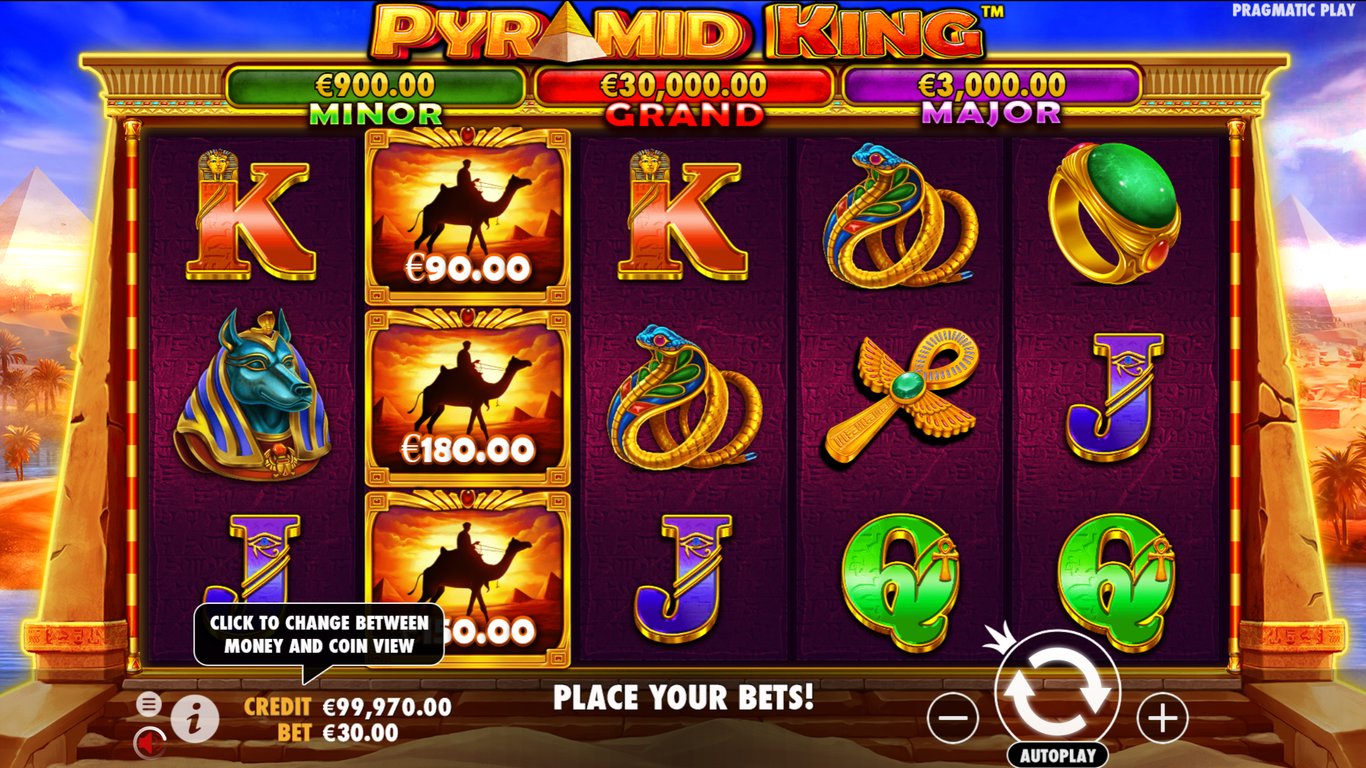Pyramid King Slot Demo Image