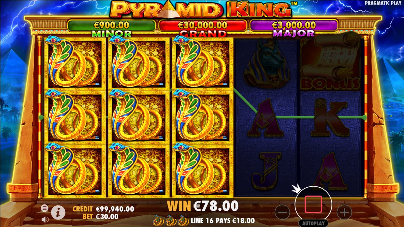 Pyramid King Slot Slot Image in Demo - pic. 3