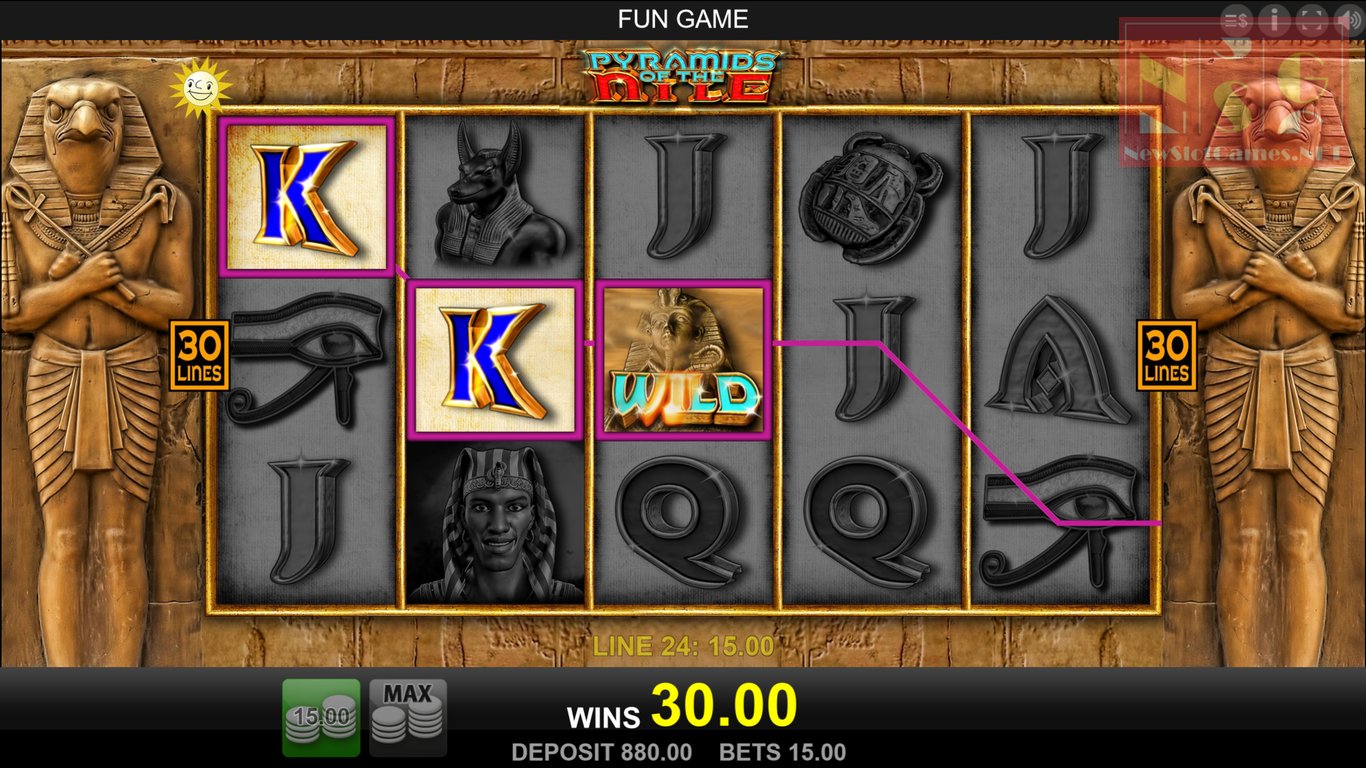 Pyramids of the Nile Slot Slot Image in Demo - pic. 3