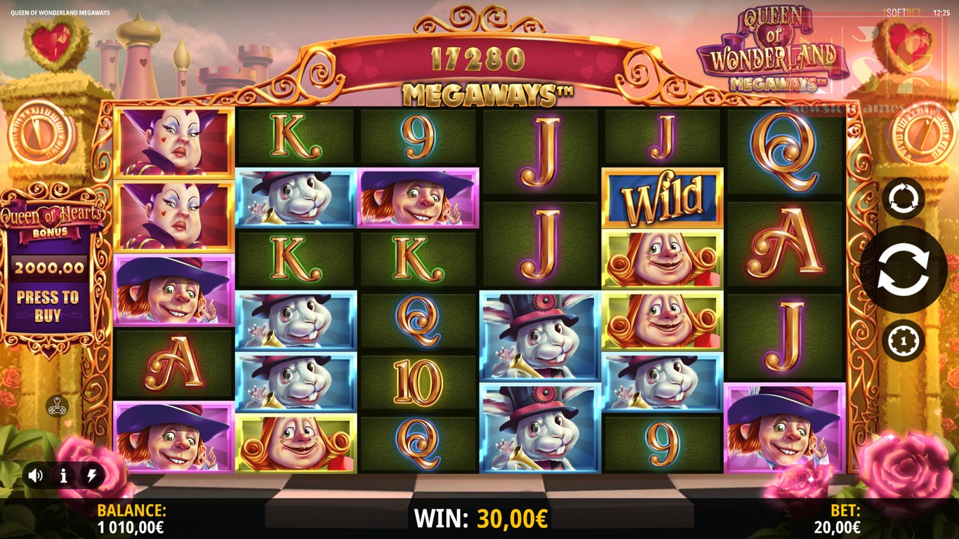 Queen of Wonderland Megaways Slot Slot Image in Demo - pic. 2