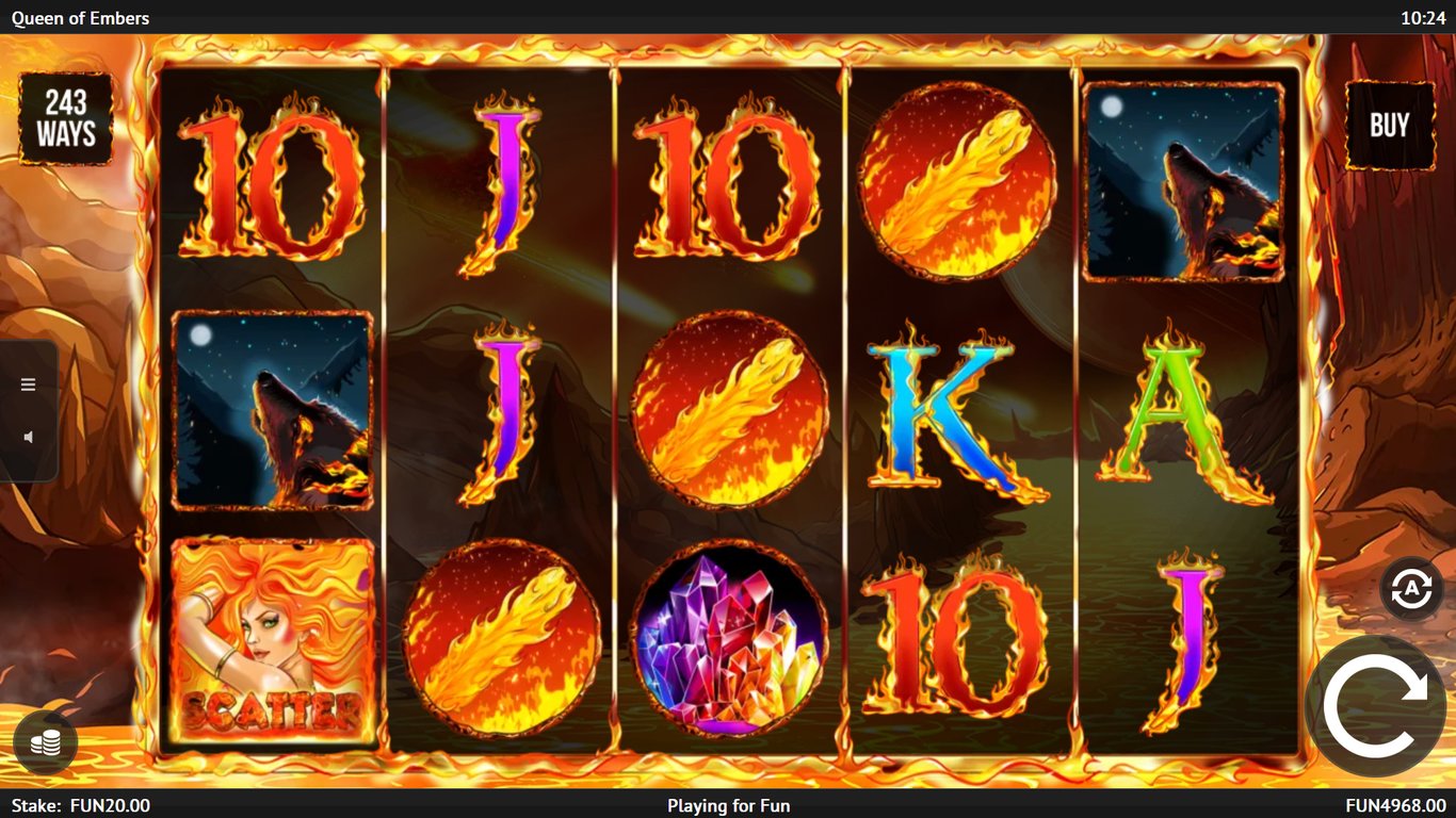 Queen of Embers Slot Demo Image