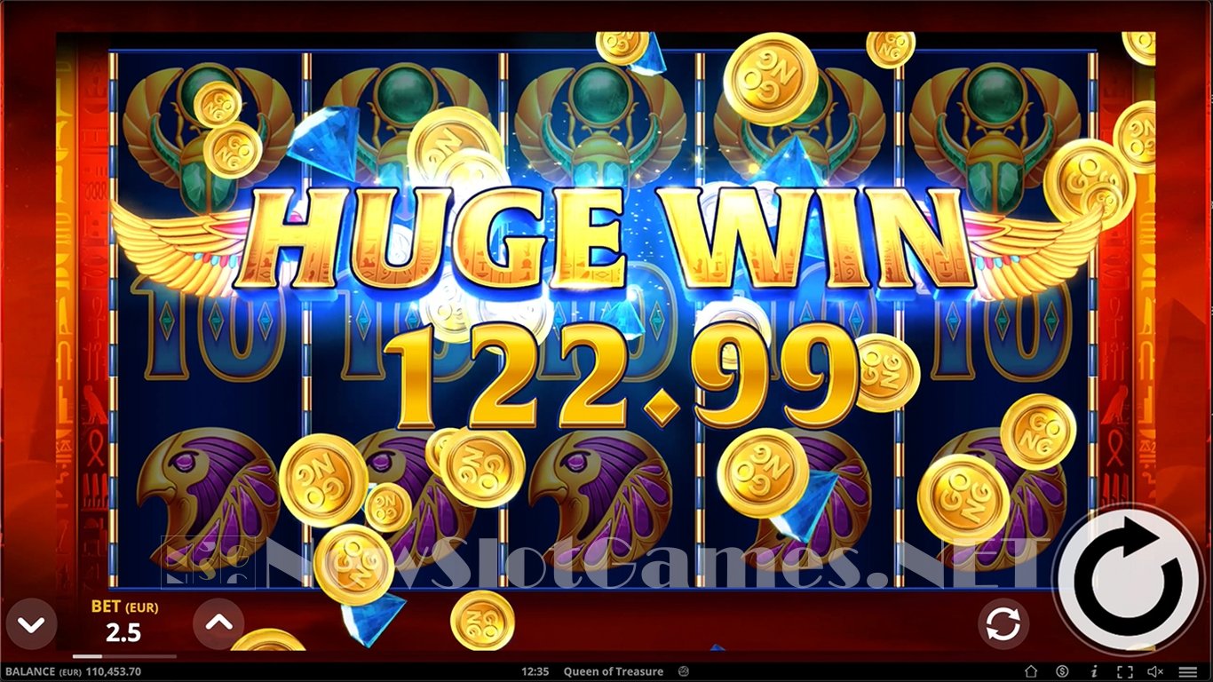 Queen of Treasure Slot Slot Image in Demo - pic. 3