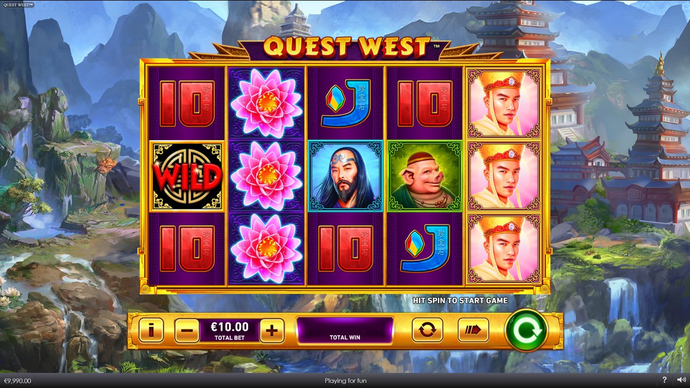 Quest West Slot Demo Image