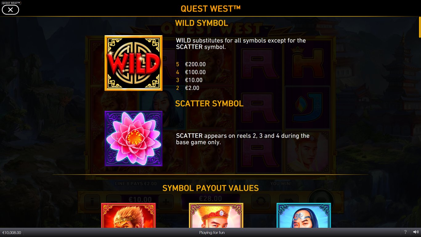 Quest West Slot Slot Image in Demo - pic. 2