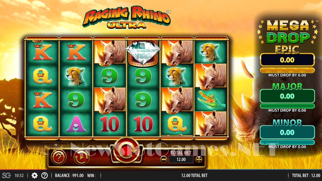 Raging Rhino Ultra Slot Slot Image in Demo - pic. 2