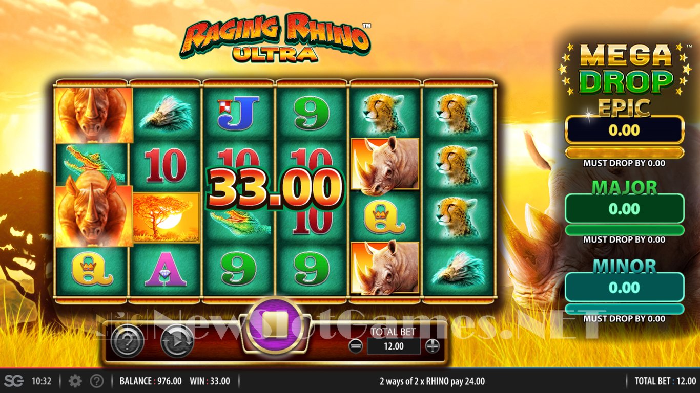 Raging Rhino Ultra Slot Slot Image in Demo - pic. 3