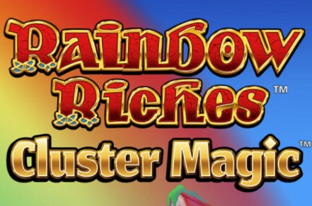 Rainbow Riches Cluster Magic Slot Logo