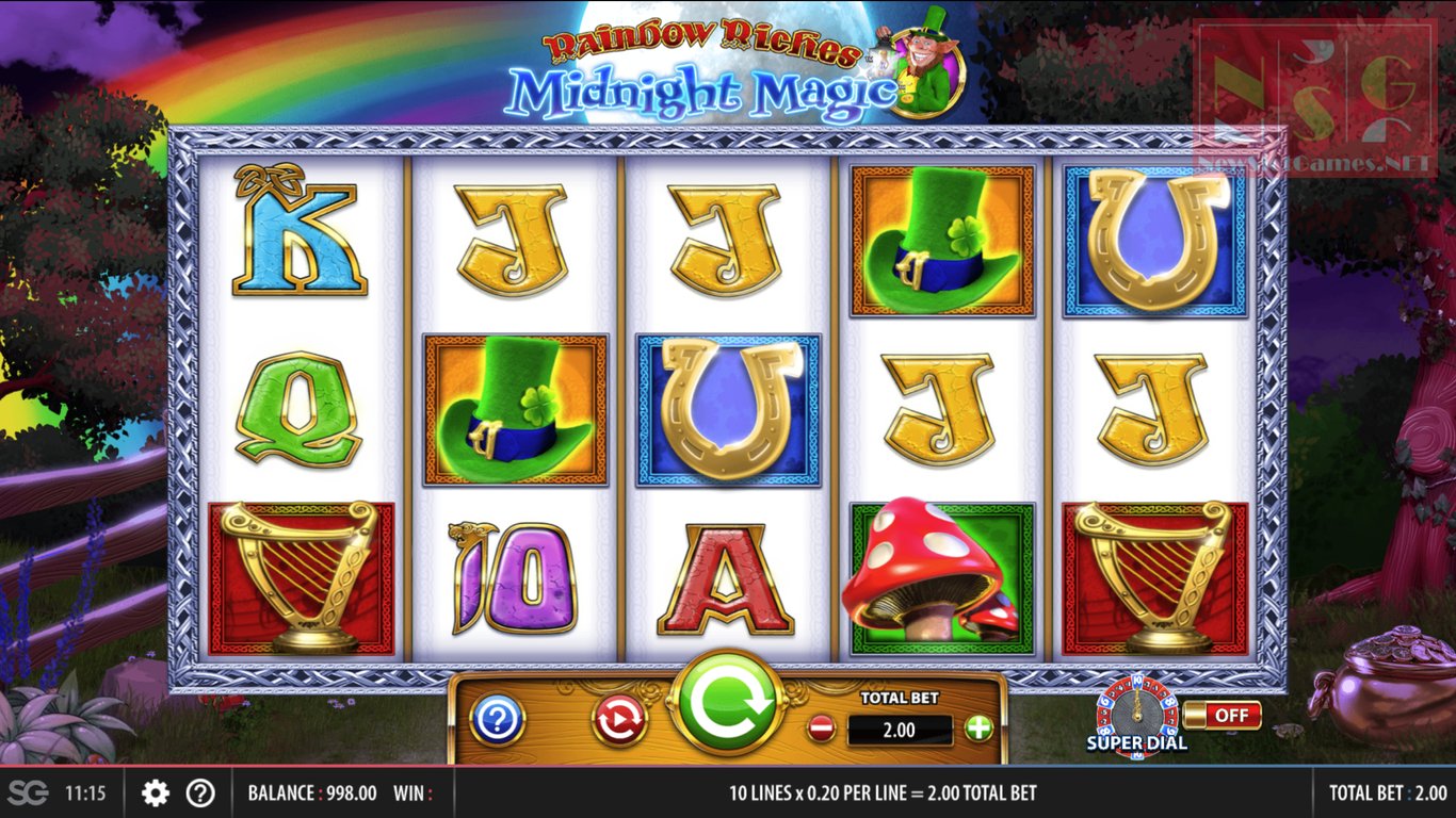 Rainbow Riches Midnight Magic Slot Slot Image in Demo - pic. 2