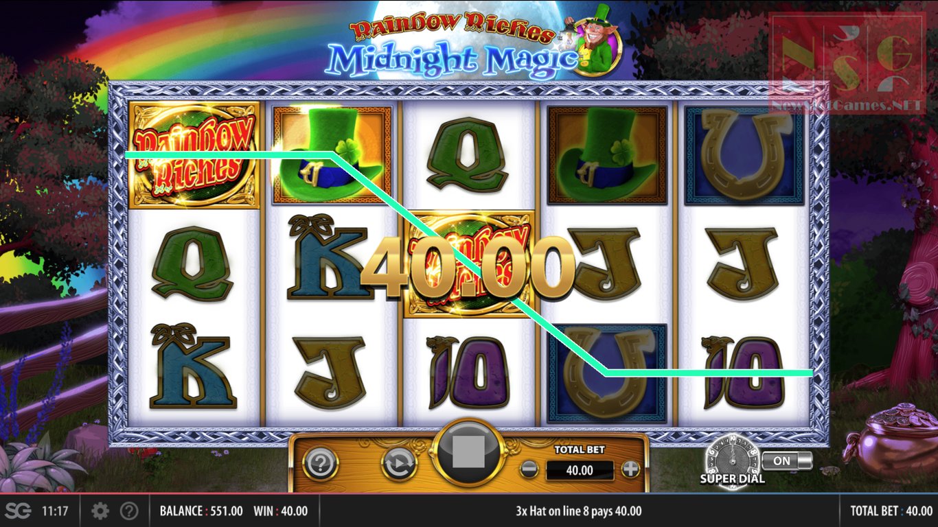 Rainbow Riches Midnight Magic Slot Slot Image in Demo - pic. 3