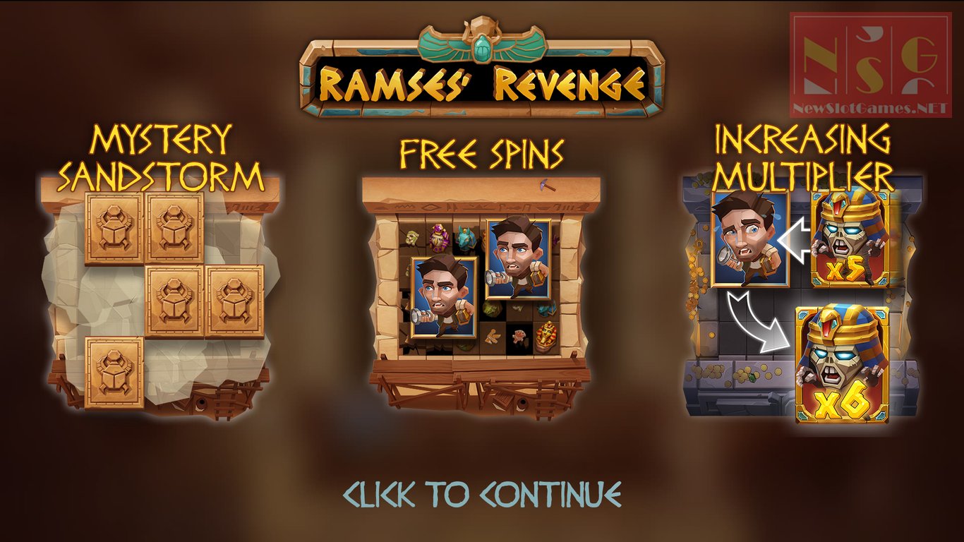 Ramses Revenge Slot Demo Image