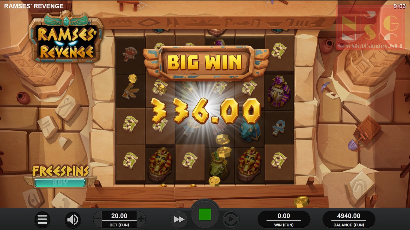Ramses Revenge Slot Slot Image in Demo - pic. 3
